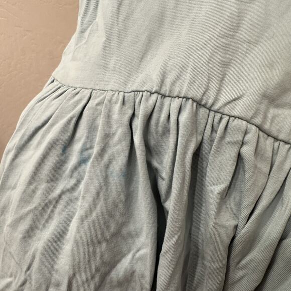 Hanna Andersson Raincloud Blue Super Soft Ruffle Skater Dress - Picture 8 of 9